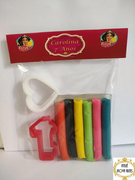Kit Massinha Personalizada Elena de Avalor
