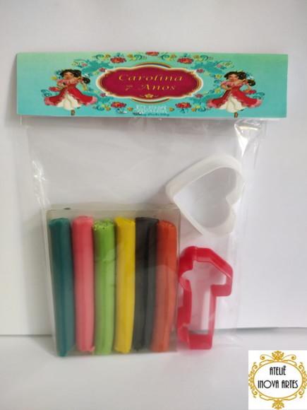 Kit Massinha Personalizada Elena de Avalor