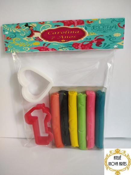 Kit Massinha Personalizada Elena de Avalor
