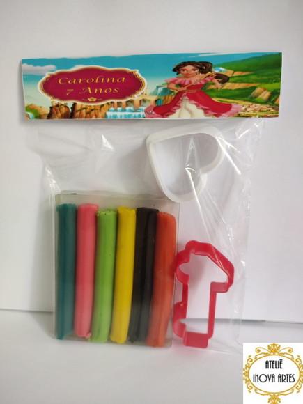 Kit Massinha Personalizada Elena de Avalor
