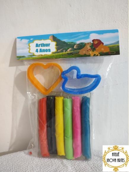 Kit Massinha Personalizada Guarda do Leão