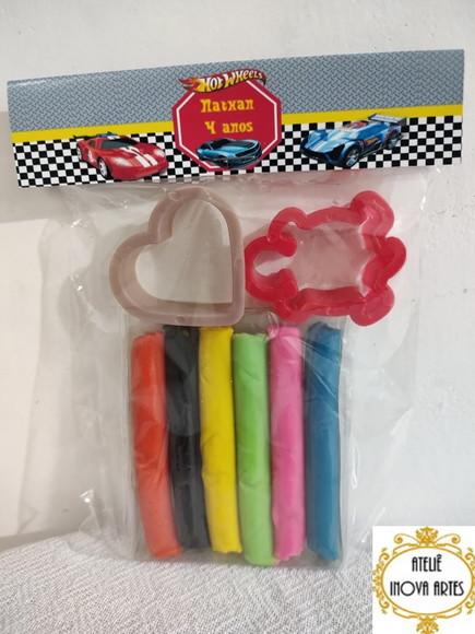 Kit Massinha Personalizada Hot Wheels