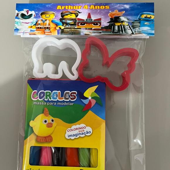 Kit Massinha Personalizada Lego