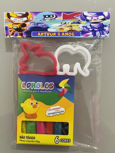 Kit Massinha Personalizada Pk Xd