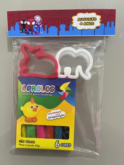 Kit Massinha Personalizada Spidey Seus Amigos Espetaculares