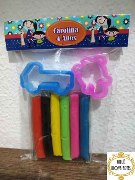Kit Massinha Personalizada Show da Luna