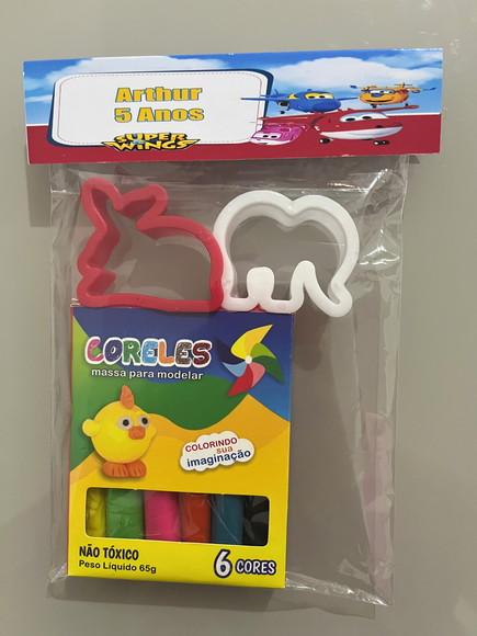 Kit Massinha Personalizada Super Wings