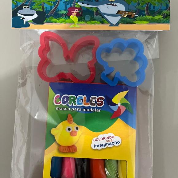 Kit Massinha Personalizada Zig e Sharko