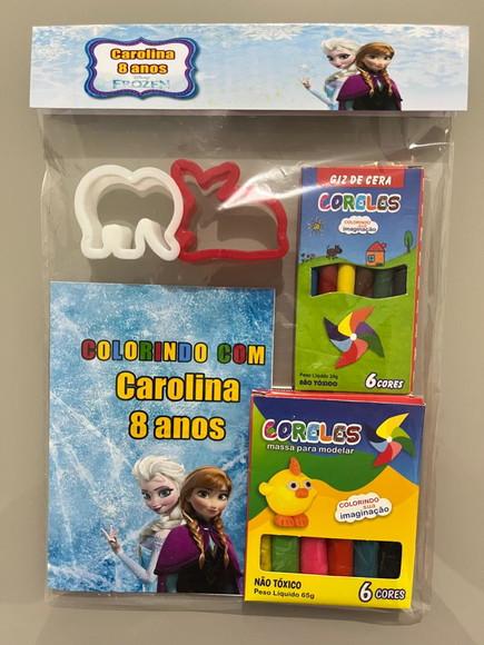 Kit para Colorir + Kit Massinha Frozen