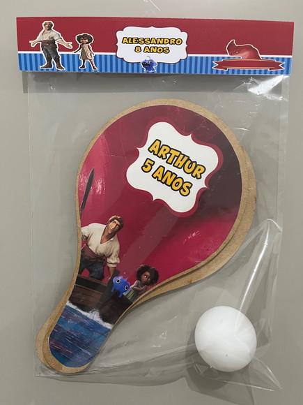 Kit Raquete para Ping Pong Personalizada Fera do Mar