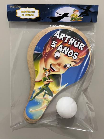 Kit Raquete para Ping Pong Personalizada Peter Pan