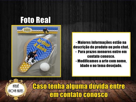 Kit Raquete para Ping Pong Personalizada Super Homem
