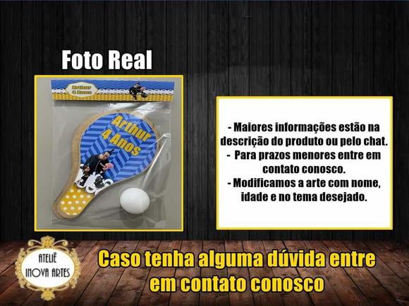 Kit Raquete para Pingpong Personalizada Meu Malvado Favorito