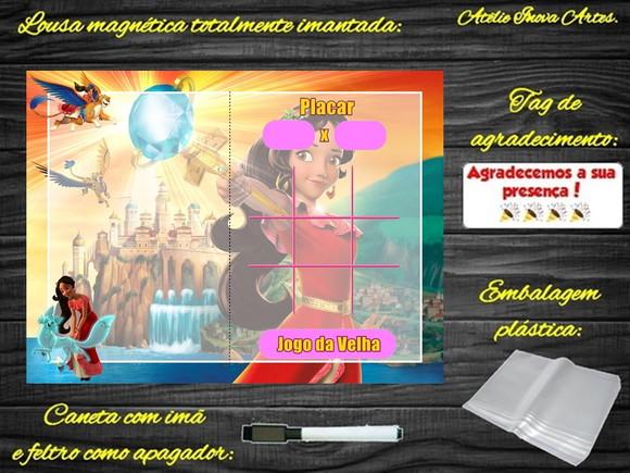 Lousa Magnética + J.v Elena de Avalor com Embalagem