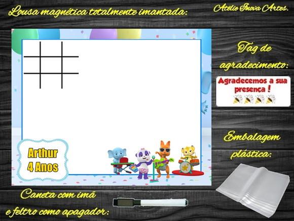 Lousa Magnética + J.v Festa da Palavras com Embalagem