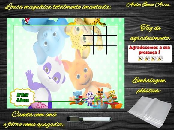 Lousa Magnética + J.v Festa da Palavras com Embalagem