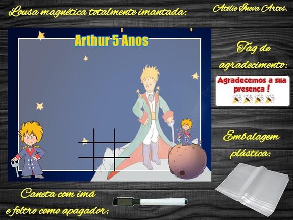 Lousa Magnética + J.v Pequeno Príncipe com Embalagem
