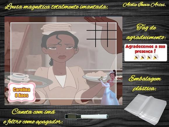 Lousa Magnética + J.v Princesa e o Sapo com Embalagem
