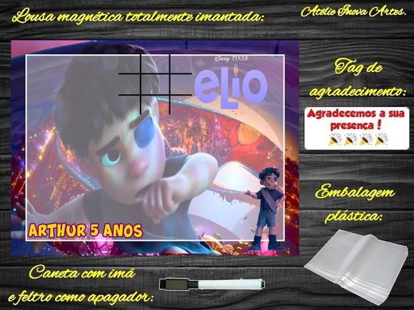 Lousa Magnética + Jogo da Velha Elio com Embalagem