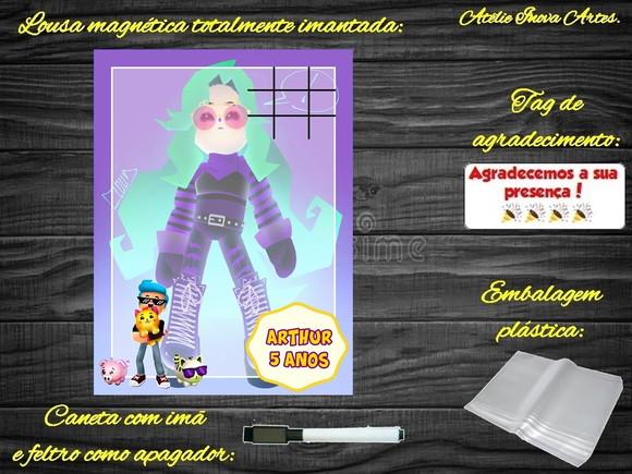Lousa Magnética + Jogo da Velha Pk Xd com Embalagem