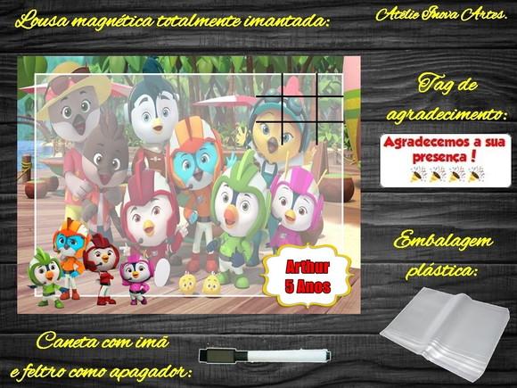 Lousa Magnética + Jogo da Velha Top Wing com Embalagem