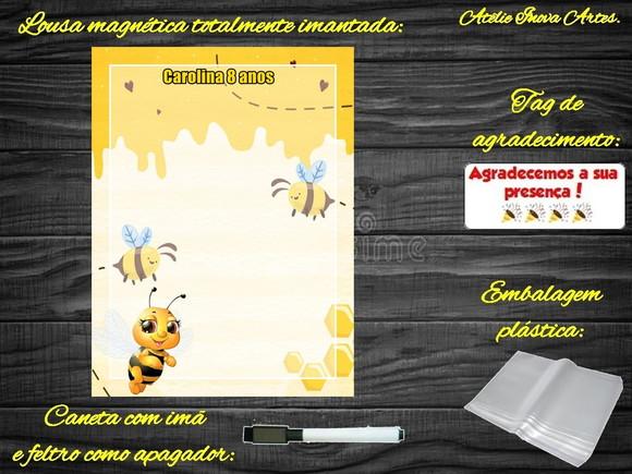 Lousa Magnética Abelinha com Embalagem