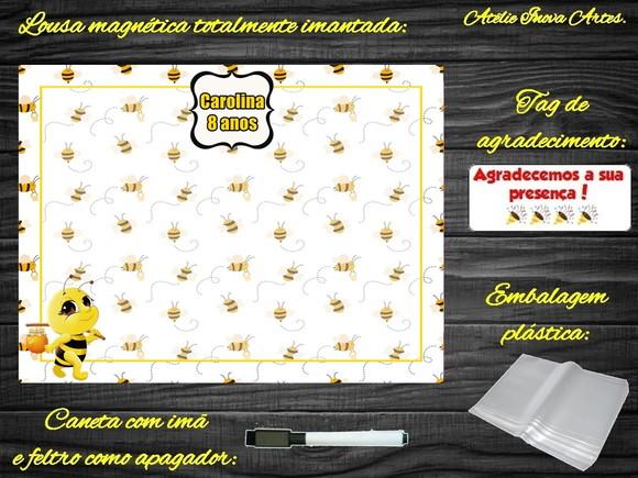 Lousa Magnética Abelinha com Embalagem