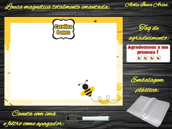 Lousa Magnética Abelinha com Embalagem