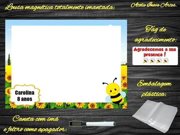 Lousa Magnética Abelinha com Embalagem