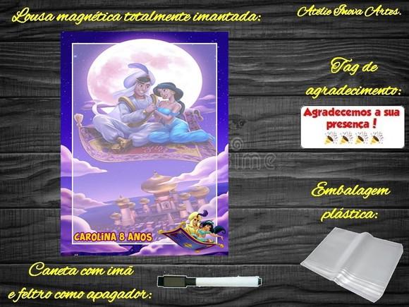 Lousa Magnética Aladdin com Embalagem