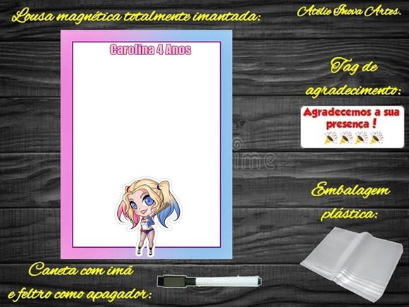 Lousa Magnética Arlequina com Embalagem