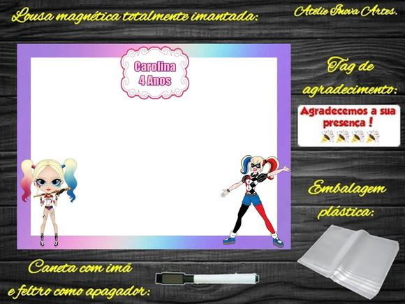 Lousa Magnética Arlequina com Embalagem