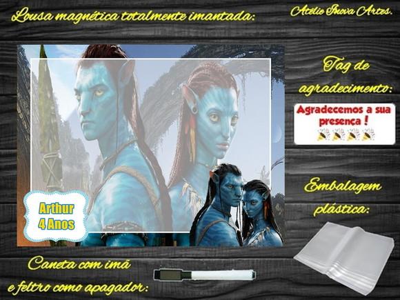 Lousa Magnética Avatar com Embalagem