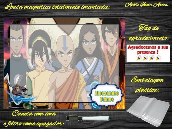 Lousa Magnética Avatar com Embalagem