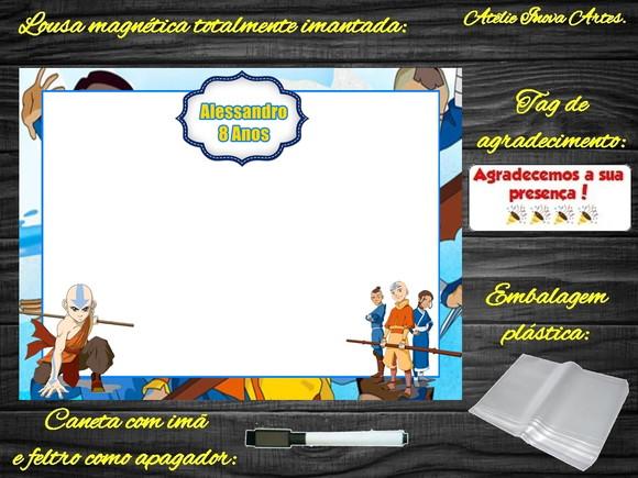 Lousa Magnética Avatar com Embalagem