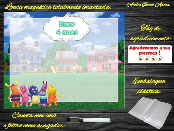Lousa Magnética Backyardigans com Embalagem