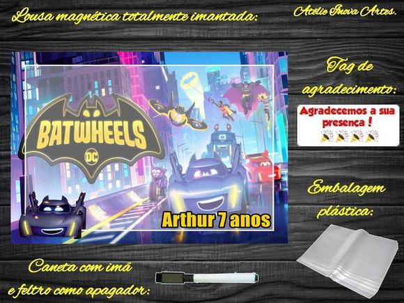 Lousa Magnética Batwheels com Embalagem