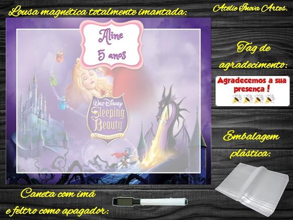 Lousa Magnética Bela Adormecida com Embalagem