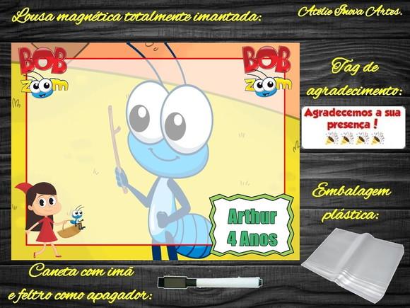 Lousa Magnética Bob Zoom com Embalagem