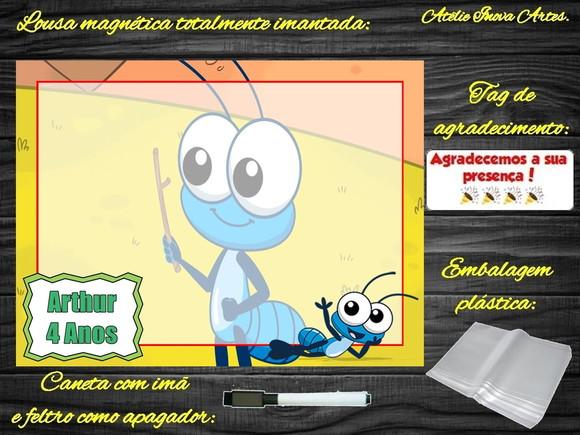 Lousa Magnética Bob Zoom com Embalagem