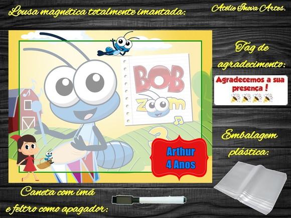 Lousa Magnética Bob Zoom com Embalagem