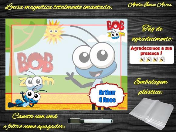 Lousa Magnética Bob Zoom com Embalagem