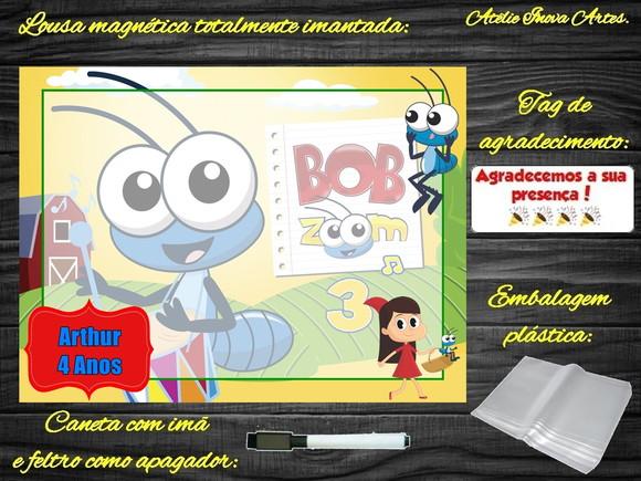 Lousa Magnética Bob Zoom com Embalagem