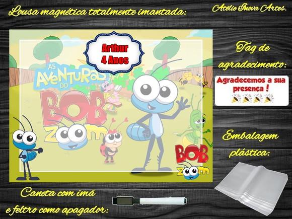 Lousa Magnética Bob Zoom com Embalagem