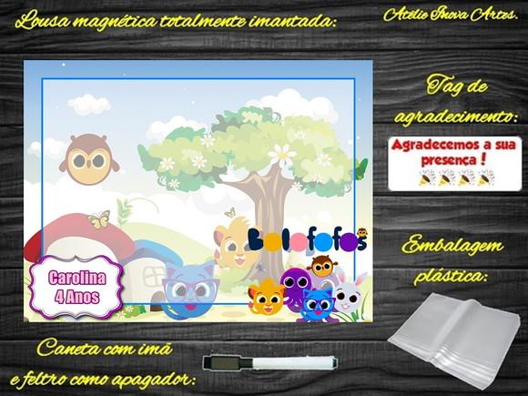 Lousa Magnética Bolofofos com Embalagem