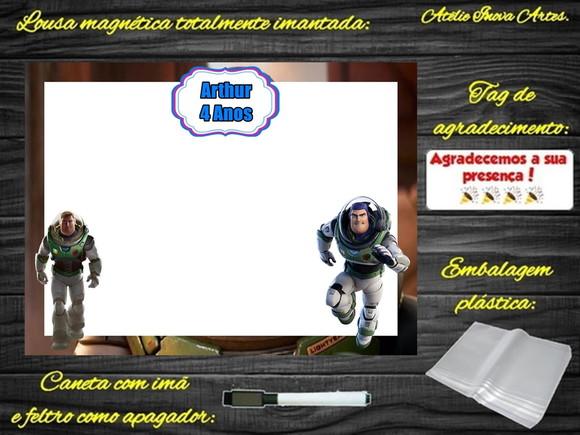 Lousa Magnética Buzz Lightyear com Embalagem