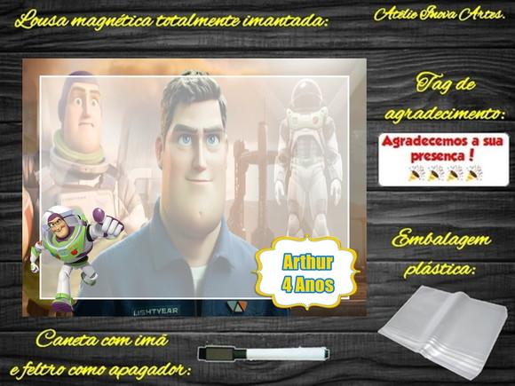 Lousa Magnética Buzz Lightyear com Embalagem