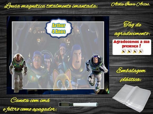 Lousa Magnética Buzz Lightyear com Embalagem