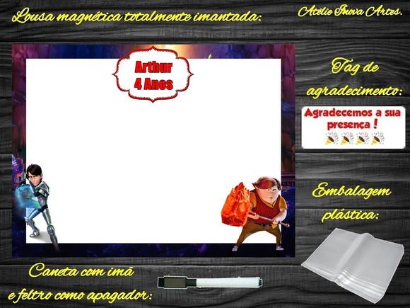 Lousa Magnética Caçadores de Trolls com Embalagem