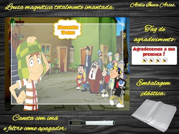Lousa Magnética Chaves com Embalagem